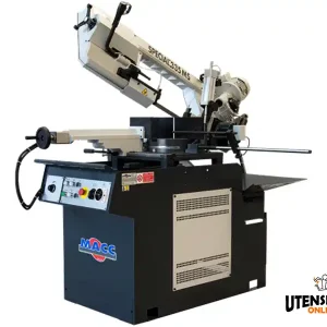 Quantità Limitata Segatrice semiautomatica MACC Special 335M/S trifase 0,75-1,1kW, taglio 260mm